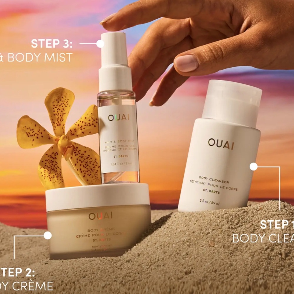 OUAI St. Barts Body Care Travel Set - 4 pc. - Picture 2 of 6